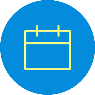 カレンダーのアイコン